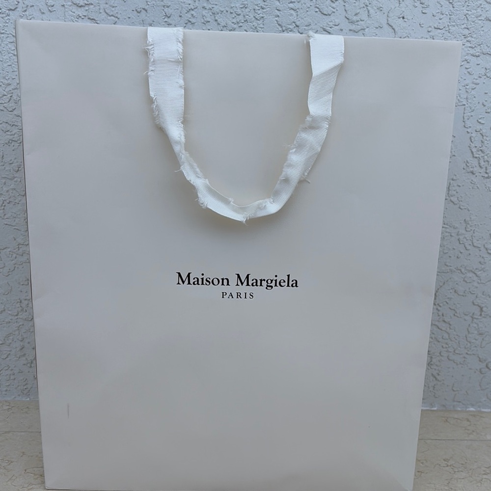 Maison Margiela White Shopping Bag